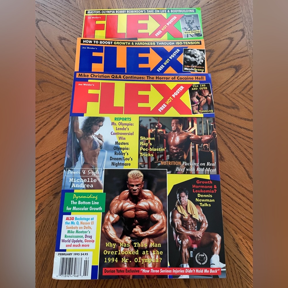 Flex Body Building Magazines
